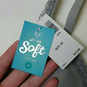 2 justice girls size 28 t-shirt bras